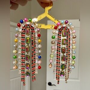 Christmas Lights baby jumbo Feed Me Gems earrings